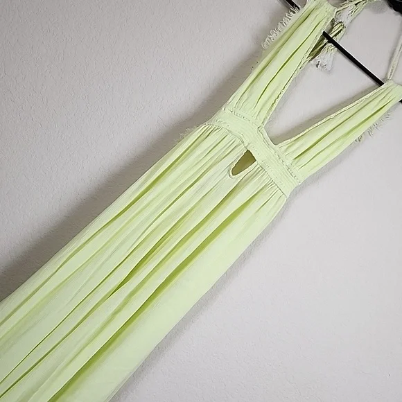 Free People Boho Summer Neon Maxi Dress - Picture 3 of 7